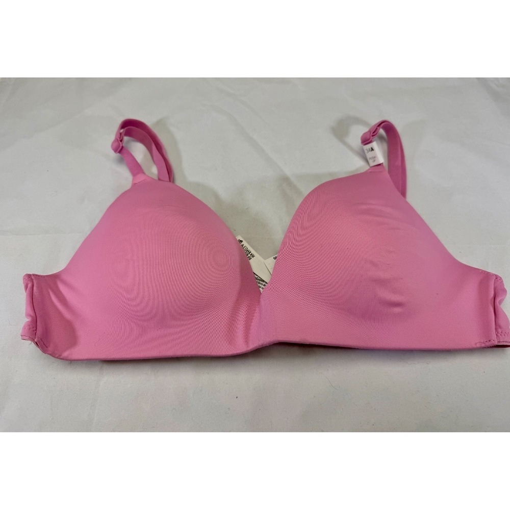 Victoria's Secret PINK Wear Everywhere Super Push-Up Pink Sz‎ 34A NWT